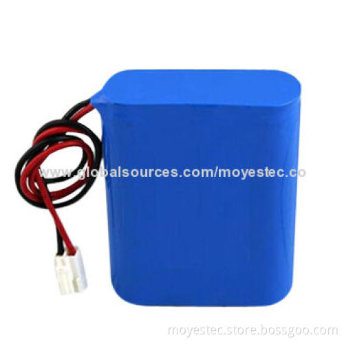 Li-ion 3S1P Battery Pack, 11.1V, 1,500mAh Medical Battery